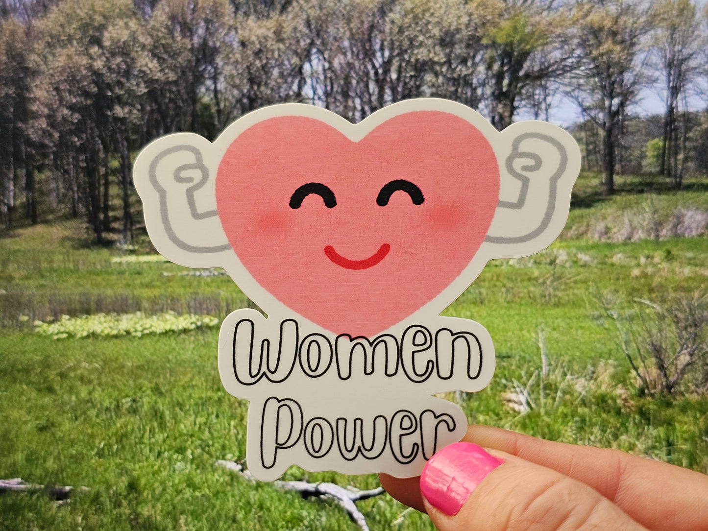 Women Power Waterproof Cup/Tumbler/Window Vinyl Sticker