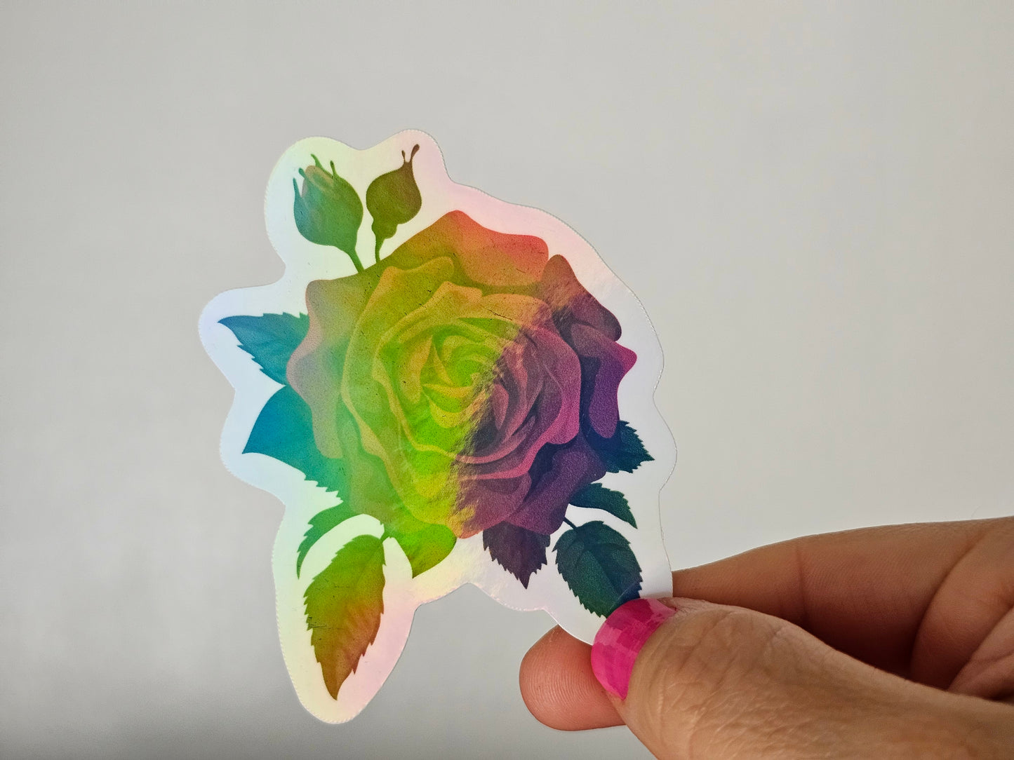 Rose Waterproof Cup/Tumbler/Window Vinyl Sticker