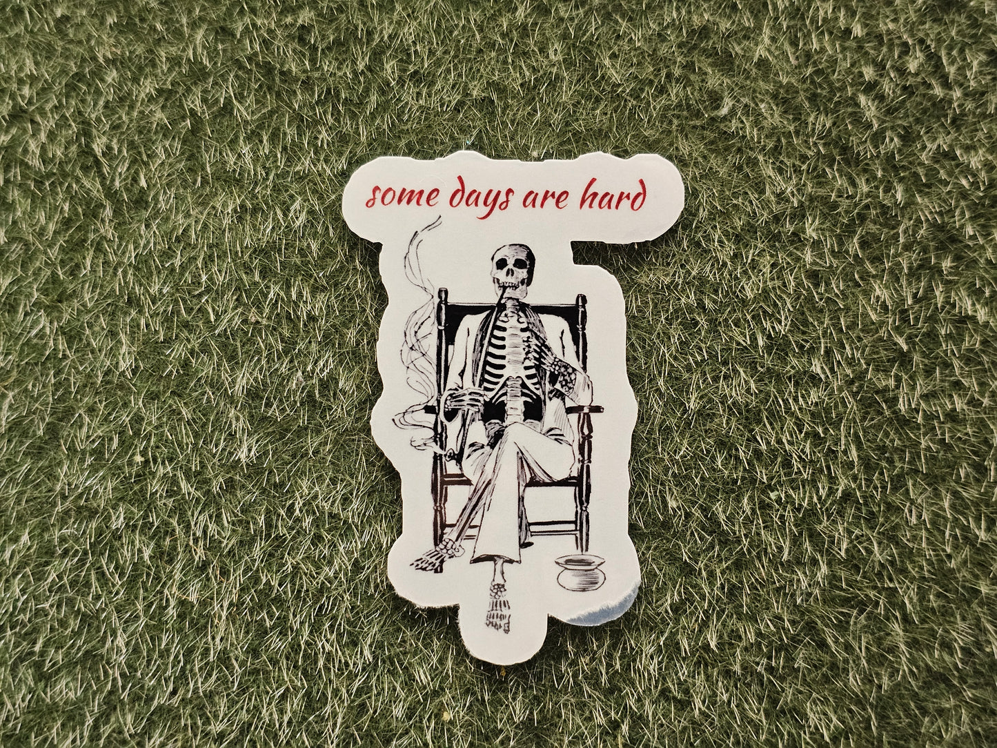 Some Days Are Hard Waterproof Cup/Tumbler/Window Vinyl Sticker