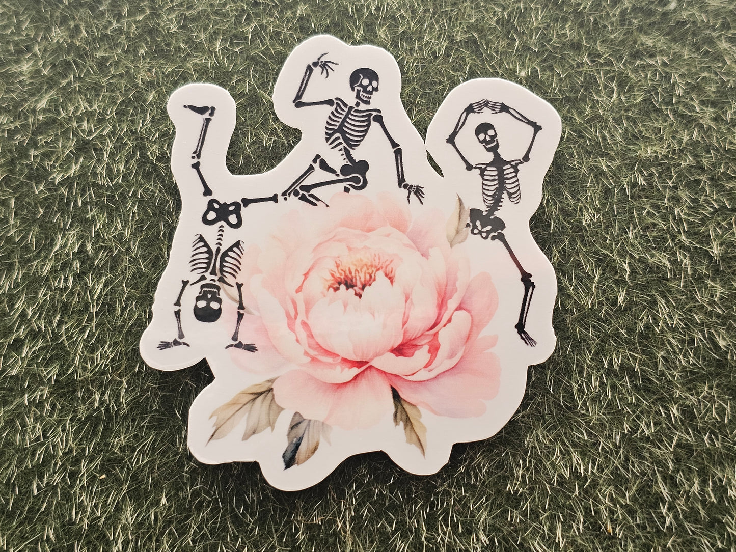 Skeleton Dance Waterproof Cup/Tumbler/Window Vinyl Sticker