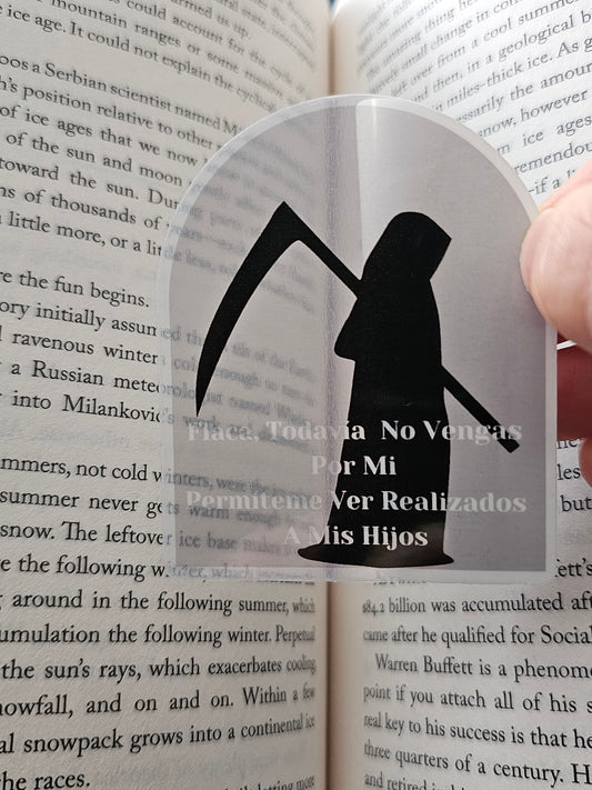 Flaca Todavia No Vengas Por Mi Permiteme Ver Realizados A Mis Hijos Vinyl Waterproof Sticker